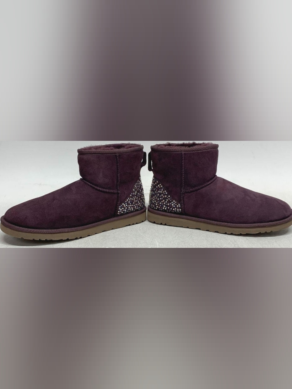 UGG Classic Mini Studs Boots Size 9 Used Exc MSRP $160